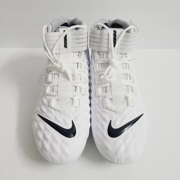 NEW Nike Force Savage Pro 2 Football Cleats AH4000-100 Size 9.5 White - Picture 2 of 7